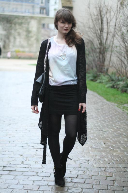 look gilet pans cosmique