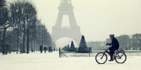 Paris et ses alentours sous la neige!