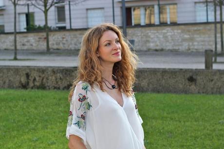 une blouse romantique
