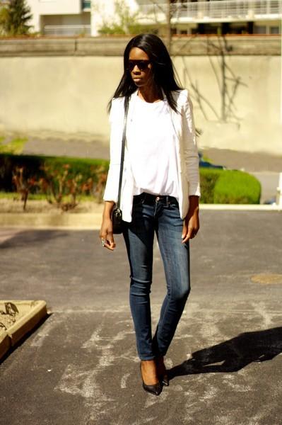 White blazer