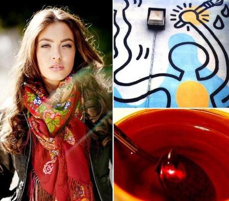 carmine-scarf-comtesse-sofia-red-tea-keith-haring-fresco-sunshine