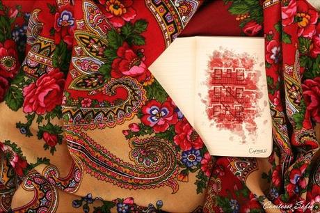 red-shawl-flower-pattern-comtesse-sofia-paris-afternoon-on-carmine-street
