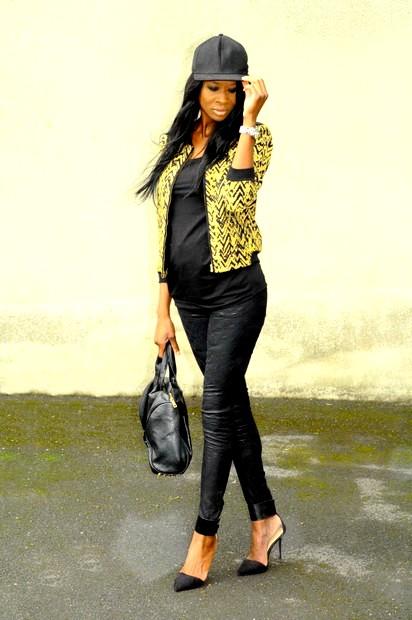 Sporty-Ethni-Chic'n Rock (ouais ouais rien que ça) ou le blouson Teddy imprimé