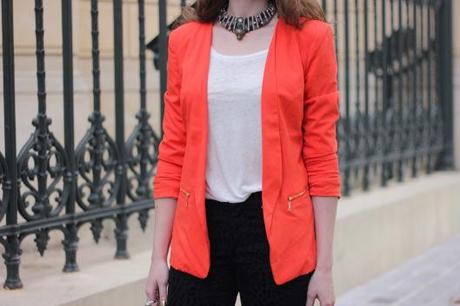 veste orange