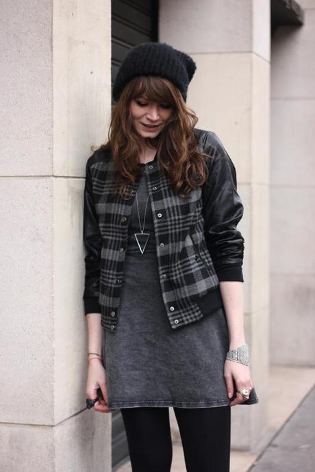 look bombers carreaux