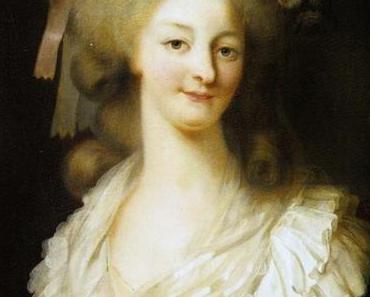 Représentation du luxe à travers la royauté : Marie-Thérèse-Louise de Savoie Carignan par Louis Edouard Rioult