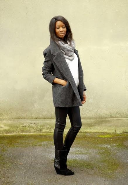 Big boots, big coat, big scarf