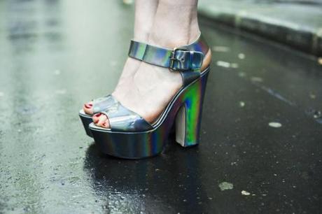 chaussures holographiques