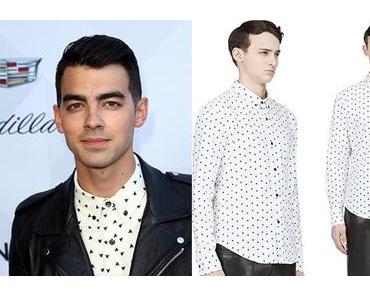 STYLE : Joe Jonas with a Band of Outsiders shirt