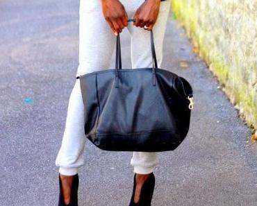 Avec my new booties...