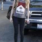 Emma Roberts Stops By The Nine Zero One Salon