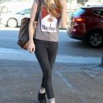 Emma Roberts Stops By The Nine Zero One Salon