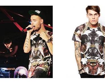 ONE DIRECTION : Liam Payne with a Religion tee