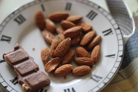 Amandes, chocolat