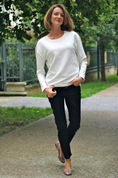 Look Balsamik sweat blanc