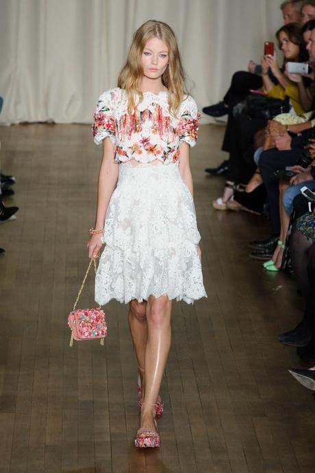 Fashion Week London 2015 PE : Marchesa