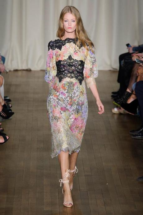 Fashion Week London 2015 PE : Marchesa