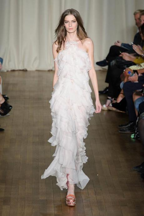 Fashion Week London 2015 PE : Marchesa