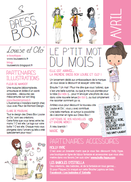 La Dress Box de Mai enfin dévoilée !