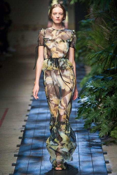 Fashion Week London 2015 PE : Erdem