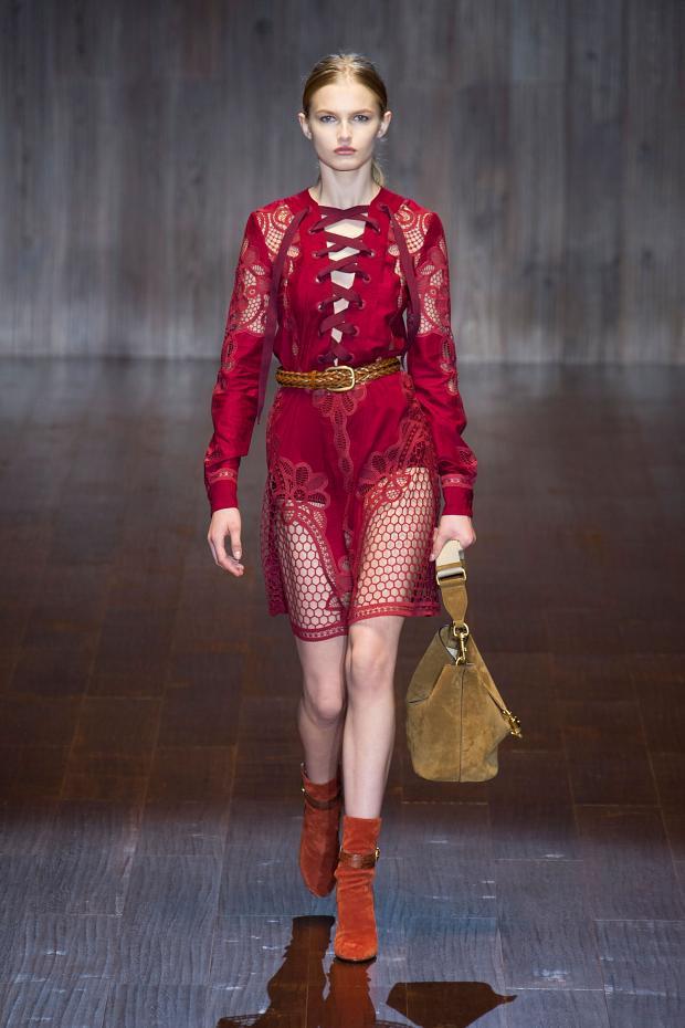 Fashion Week Milan 2015 PE : Gucci