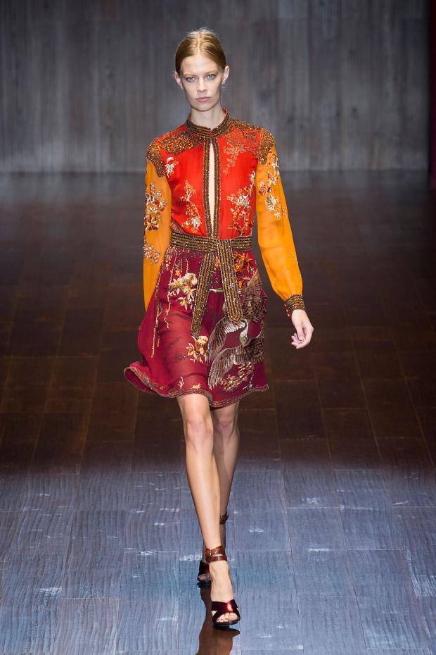 Fashion Week Milan 2015 PE : Gucci