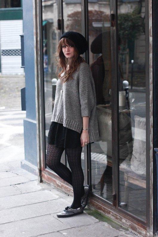 look hiver gris