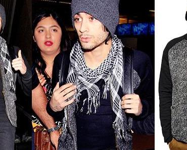 ONE DIRECTION : Zayn Malik with a Native Youth bomber