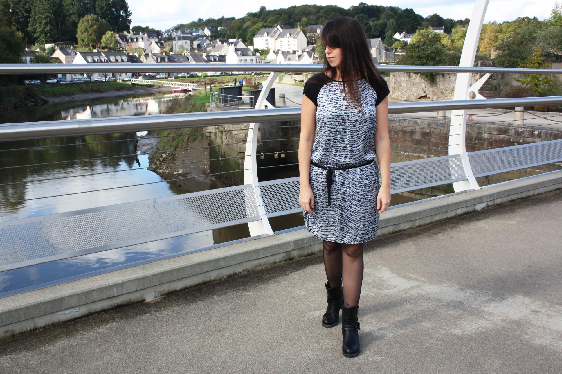 look bleupaillette robe aklanoa blog mode fashion bretagne