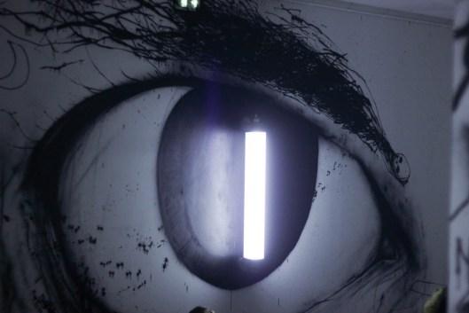 street art oeil