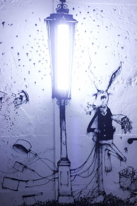 street art lampadaire