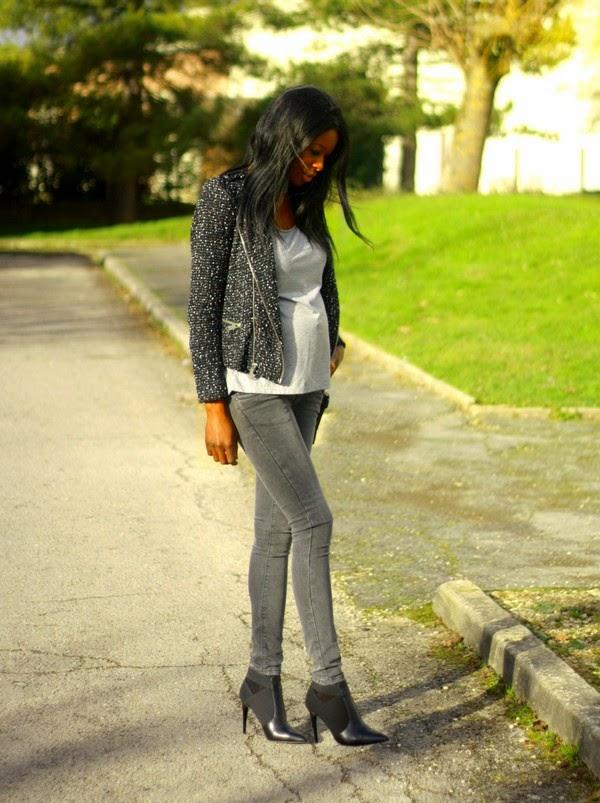 Tweed et paillettes