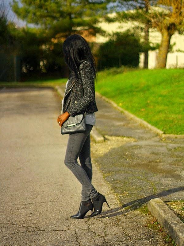 Tweed et paillettes