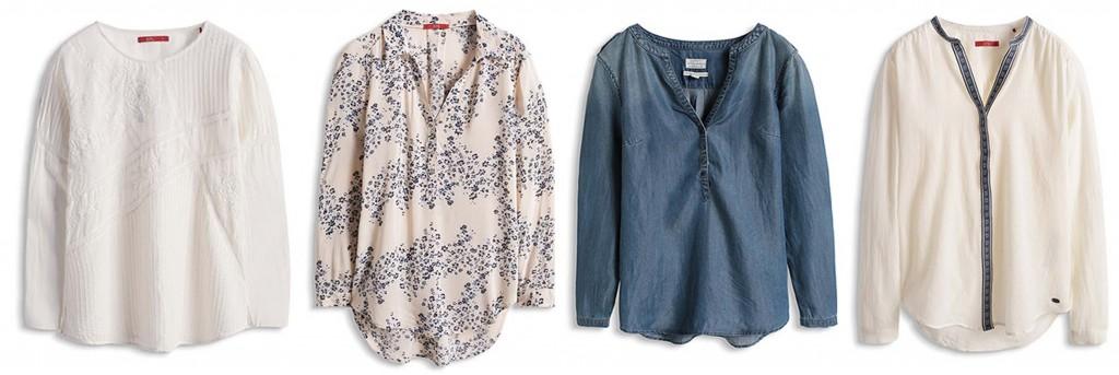 blouses chemisiers esprit bohemian blue aklanoa le blog mode