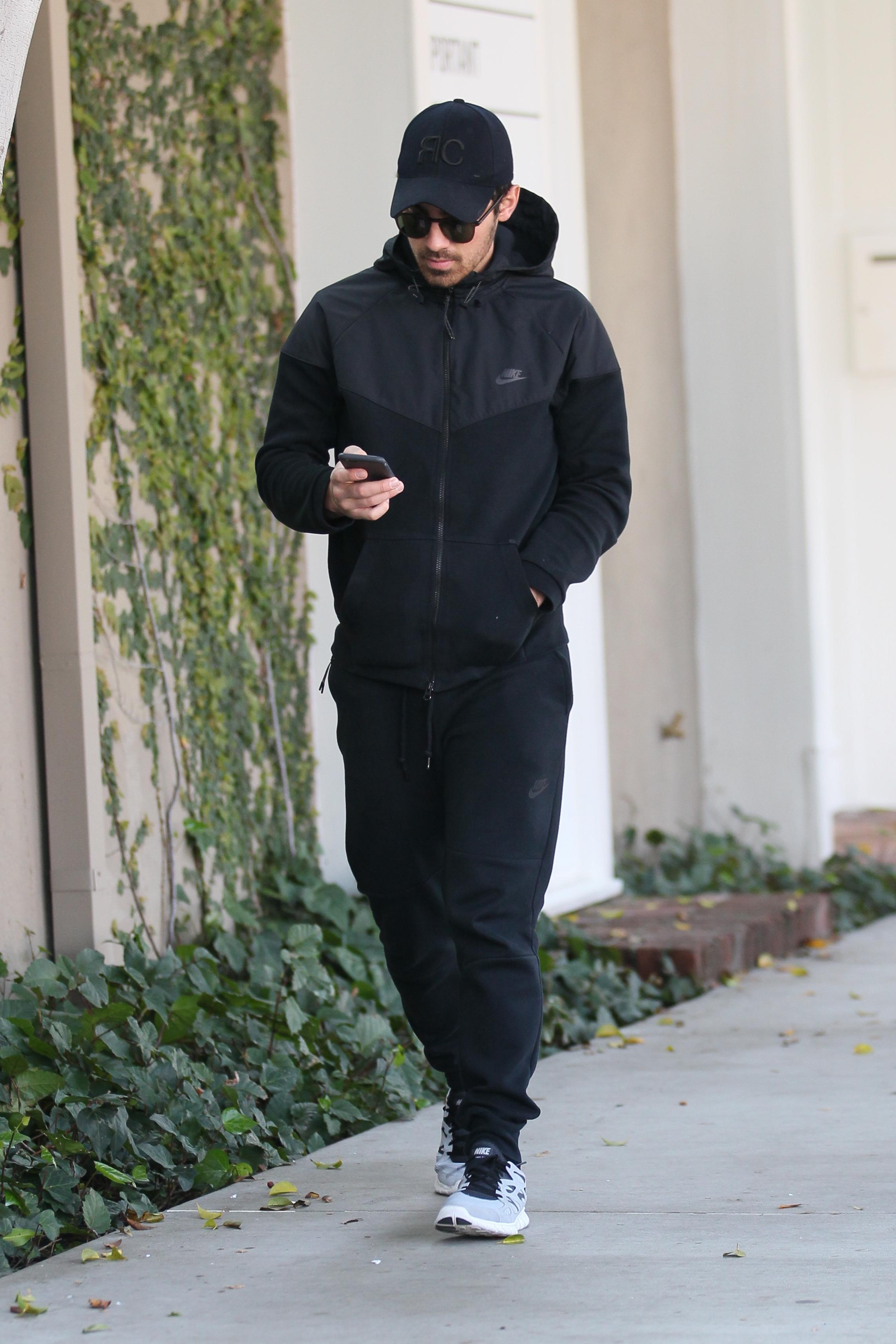 Joe Jonas out shopping in West Hollywood