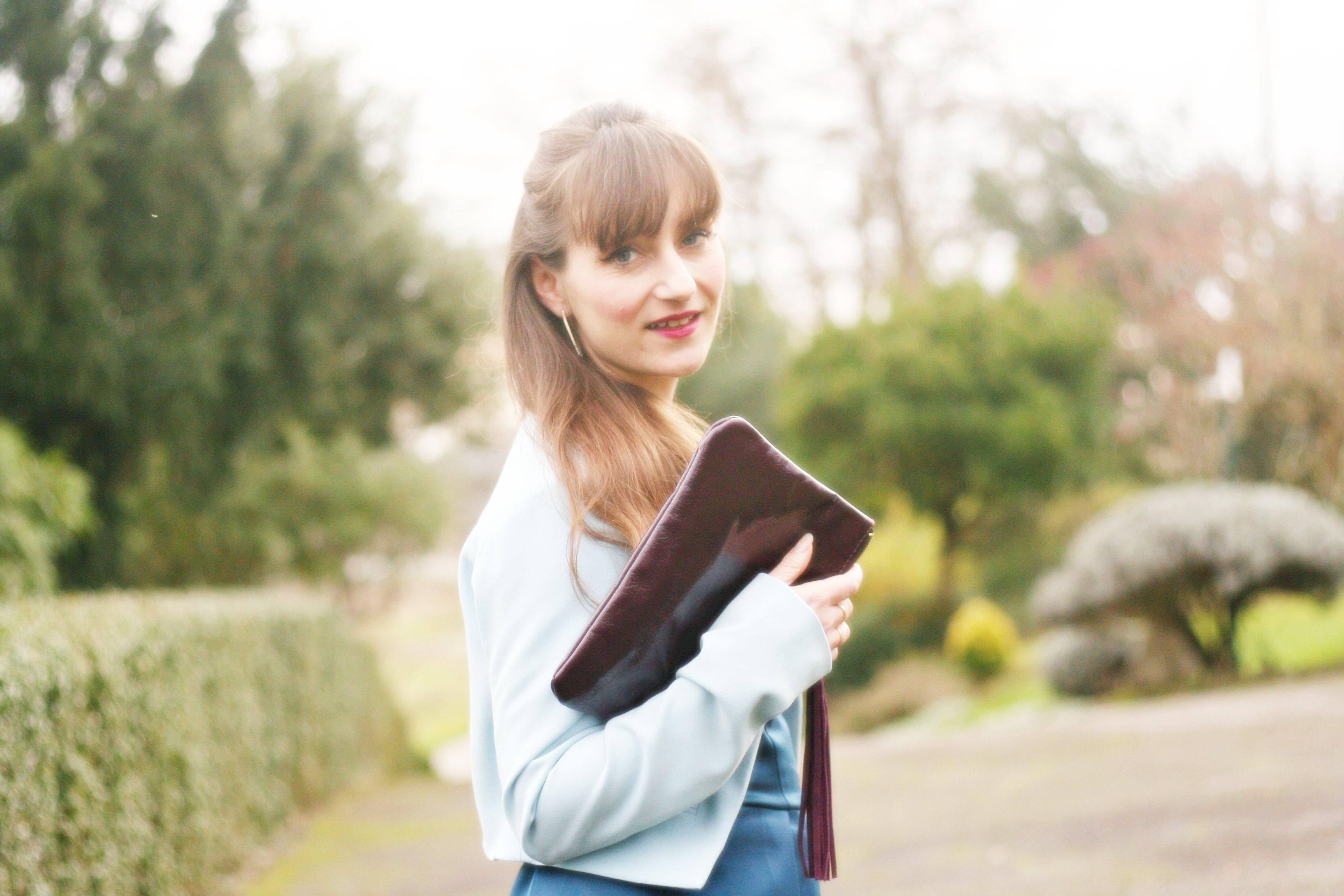 tenue coktail-blogmode-robesatin-newlook