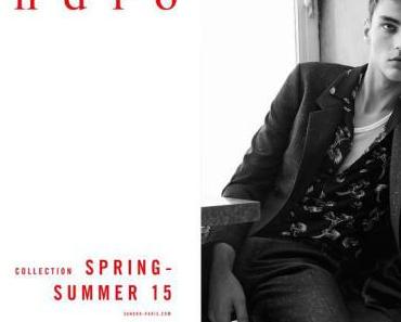 SANDRO HOMME & sa campagne Spring Summer 2015