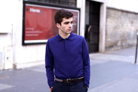 Charlie-Watch-montre-Blazer-The-Kooples-Fairmont-chaussures-Uniqlo-ceinture-Emile-Lafaurie-Pull-sweater-Blog-Mode-Homme-Style-Preppy-Paris-Mensfashion2