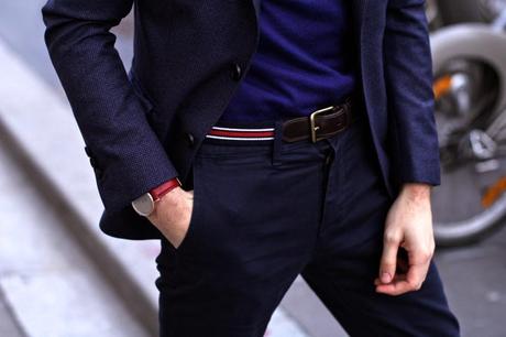 Charlie-Watch-montre-Blazer-The-Kooples-Fairmont-chaussures-Uniqlo-ceinture-Emile-Lafaurie-Pull-sweater-Blog-Mode-Homme-Style-Preppy-Paris-Mensfashion2