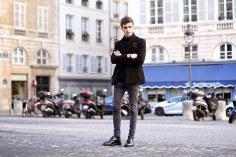 Ted-Baker-mouchoir-de-poche_Asos-skinny-jeans_Newlook-pull-col-roulé-church's-triplesole_blog-mode-homme-preppy-Paris-mensfashion3