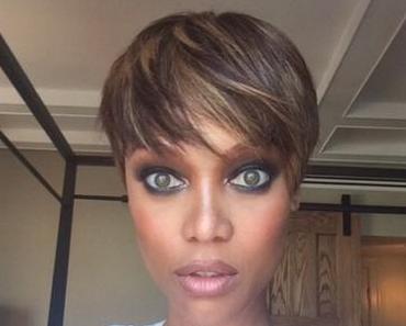 Tyra Banks, nouvelle adepte de la coupe courte