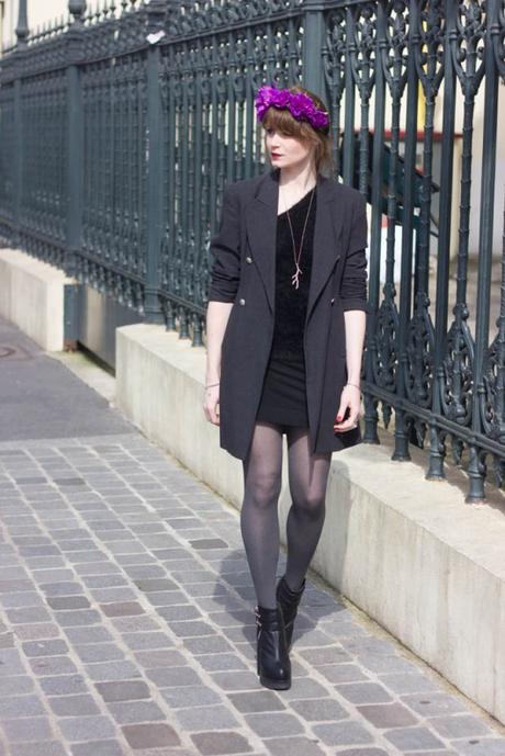 elegant parisian fashion blogger