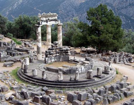 Kyparissia-site-en-Grèce-ruines-d'un-château