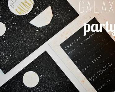 Galaxy Party : DIY carton d’invitation