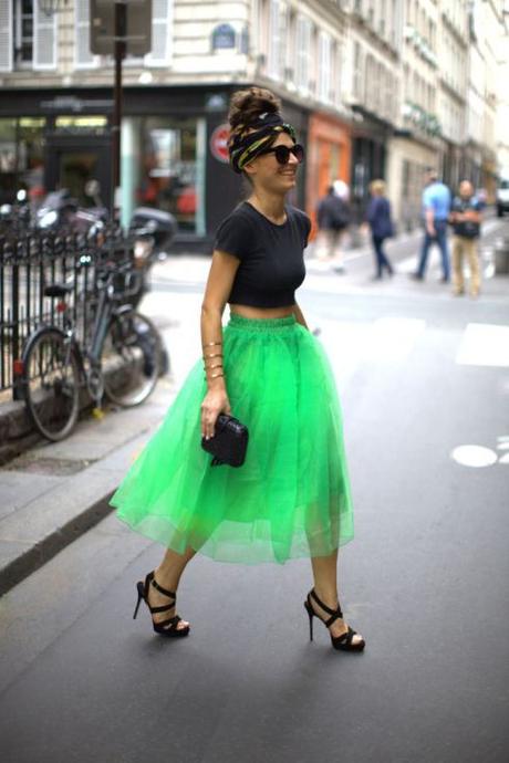 Tendances : jupe tulle