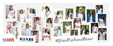 #JfaisPasSansBlanc‏ avec Kiabi : une robe pour le printemps