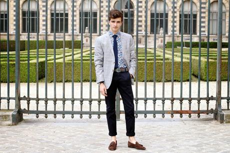 BLOG-MODE-HOMME-PREPPY_Flannels-for-heroes-Dockers_DockersONtheGo-Garden-Party-Chelsea-Paris_Chino_Prince-de-Galles_Mensfashion1