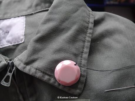 {DIY Veste} Veste militaire à bijoux