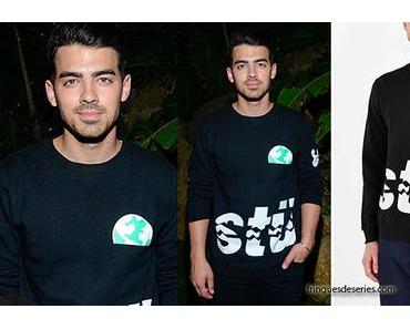 STYLE : Joe Jonas with a Stüssy sweater