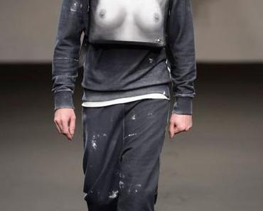 MILAN FASHION WEEK : RJ Mitte catwalking for Vivienne Westwood
